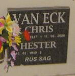ECK Chris, van 1937-2008 & Hester 1940-