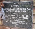 BOTES Jacobus Abraham 1959-2012