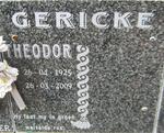GERICKE Theodor 1925-2009