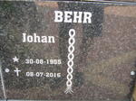 BEHR Johan 1955-2016