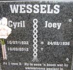WESSELS Cyril 1932-2012 & Joey 1936-