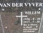 VYVER Willem, van der 1936-2017