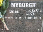 MYBURGH Dries 1936-2014