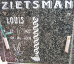 ZIETSMAN Louis 1927-2009