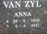 ZYL Anna, van 1932-2011