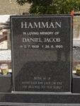 HAMMAN Daniel Jacob 1939-1995