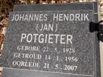 POTGIETER Johannes Hendrik 1928-2007