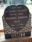 SMIT Hendrik Andrias 1894-1962
