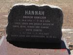 HANNAH Andrew Hamilton 1953-1996 :: HANNAH Ruth 1939-2004