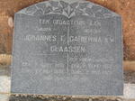 CLAASSEN Johannes T. 1861-1956 & Catherina A. W. VON MOLLENDORFF 1866-1929
