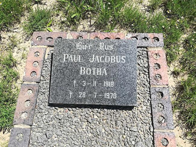 BOTHA Paul Jacobus 1918-1970