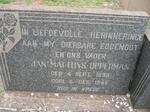 OPPERMAN Jan Matthys 1898-1948 & Johanna Helena kruger 1891-1966