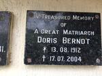 BERNDT Doris 1912-2004