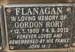FLANAGAN Gordon Rory 1950-2013