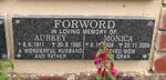 FORWORD Aubrey Leonard 1911-1985 & Monica JEFFERIES 1928-2009