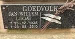 GOEDVOLK Jan Willem 1938-2010
