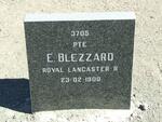 BLEZZARD E. or R. -1900