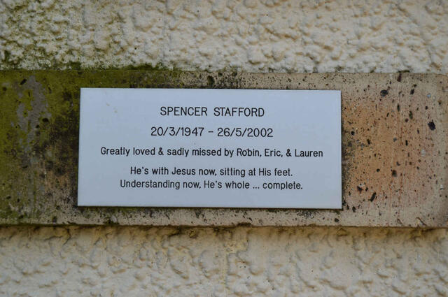 STAFFORD Spencer 1947-2002