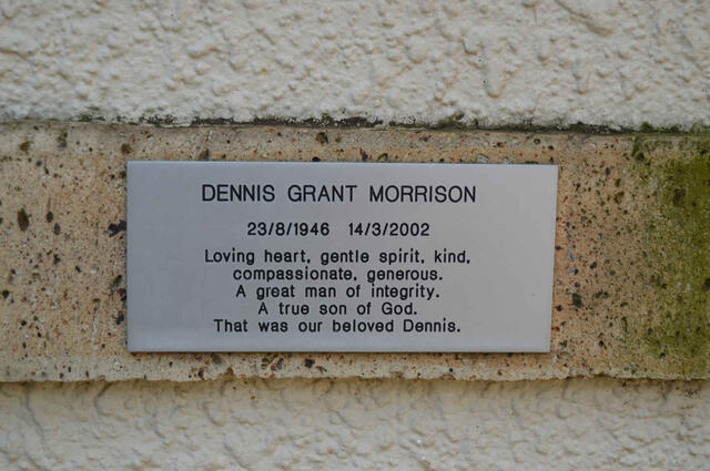 MORRISON Dennis Grant 1946-2002