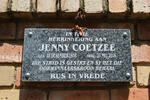 COETZEE Jenny 1938-2016