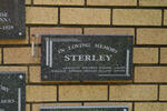STERLEY Lancelot Wilfred 1939-1994 :: STERLEY William Edward Henley 1958-1991