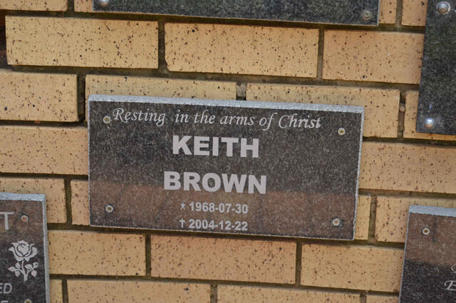 BROWN Keith 1968-2004