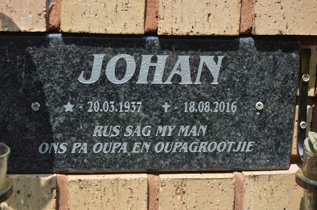? Johan 1937-2016