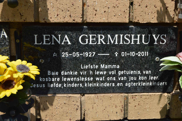 GERMISHUYS Lena 1927-2011