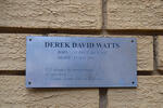 WATTS Derek David 1941-2003