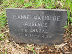 CHAZAL Jeanne Mathilde Laurence, de 1911-1986