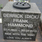 HAMMOND Derrick Frank 1931-2013