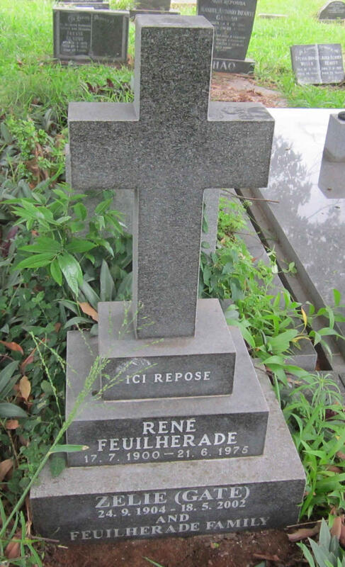 FEUILHERADE René 1900-1975 & Zelie GATE 1904-2002 :: FEUILHERADE