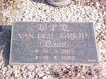 GRIJP W.F.R. van der 1927-1983