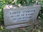 O'BRIEN Larry 1922-1980