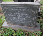Mc PHAIL William Perks 1915-1975