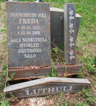 LUTHULI Freda 1935-2009