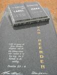 HEERDEN Carel, van 1946-2012 & Mara 1948-