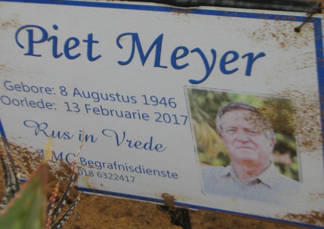 MEYER Piet 1946-2017