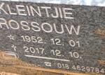 ROSSOUW Kleintjie 1952-2017