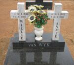 WYK Willie, van 1944-2013 & Annie 1943-2009
