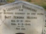 MEIRING Gert Hendrik 1864-1949