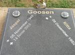 GOOSEN Jasper 1949-2013 & Kitta 1952-