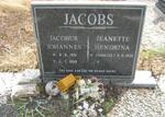 JACOBS Jacobus Johannes 1931-1999 & Jeanette Hendrina KNOETZE 1930-