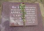 LAAS Annelie 1987-2014