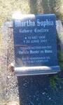 ? Martha Sophia nee COETZEE 1906-2001