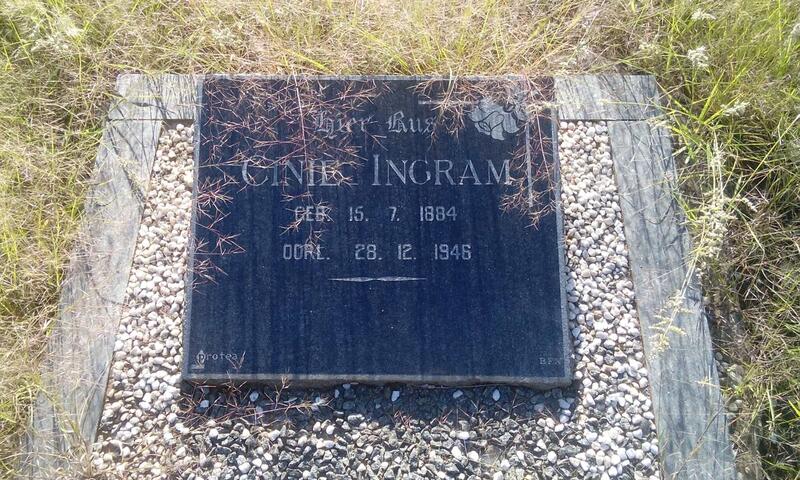 INGRAM Cinie 1884-1946