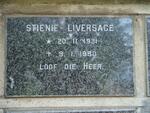 LIVERSAGE Stienie 1931-1980