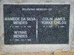 MENDES Wynne 1904-1988 :: MENDES Mamede da Silva 1904-1980 :: CHILDS Colin James Yorke 1924-2001