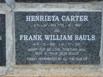 CARTER Henrieta 1914-1980 :: SAULS Frank William 1922-2001