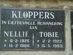 KLOPPERS Tobie 1922-1983 & Nellie 1926-1980